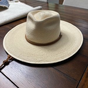 Gigi Pip River Guatemalan Palm Hat - Ivory 57 S/M
